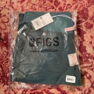 NWT Figs Zamora Jogger Caribbean Blue